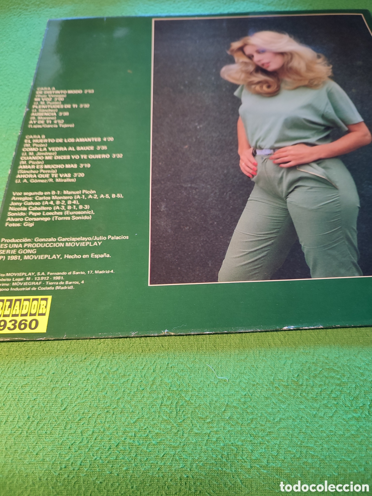 Discos de vinilo: Mar&iacute;a Jim&eacute;nez - De distinto modo - Foto 2