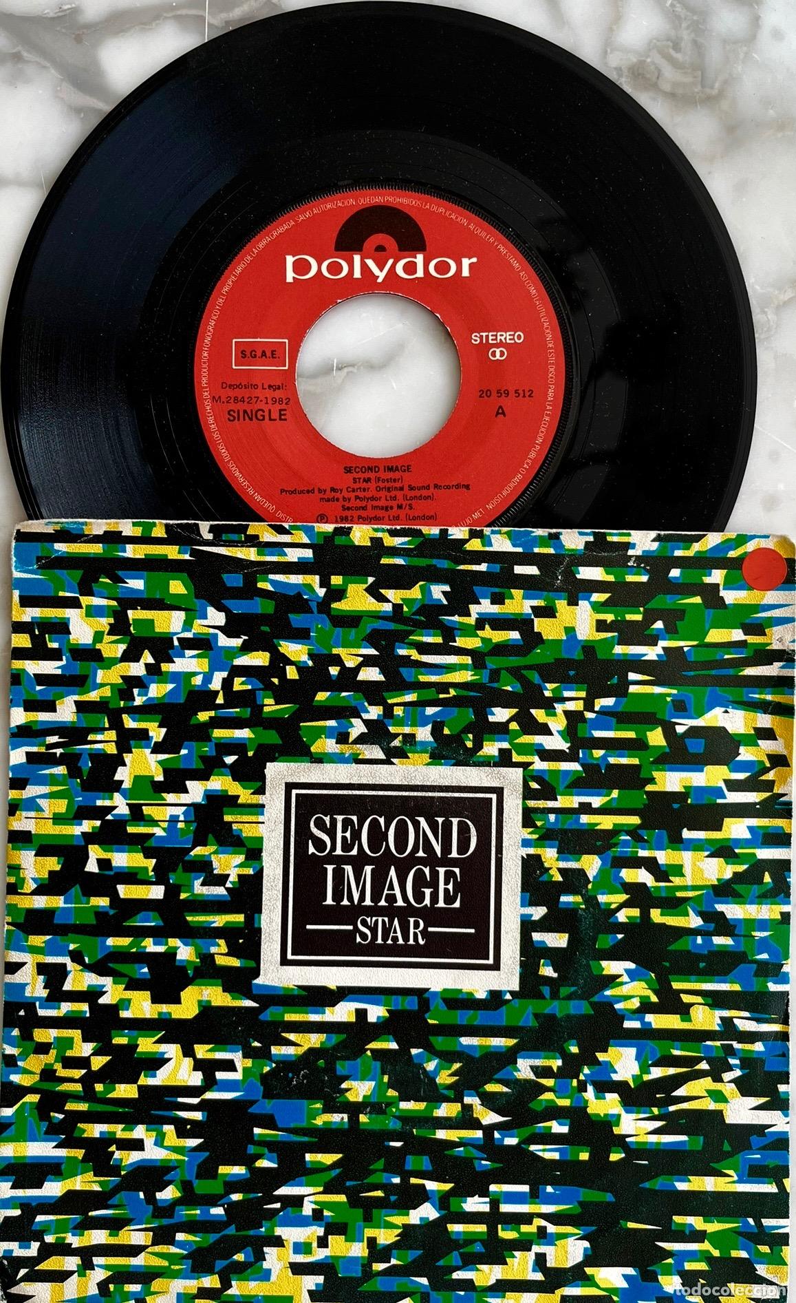 Discos de vinilo: SECOND IMAGE. STAR. SINGLE ESPA&Ntilde;A 1982 - Foto 1
