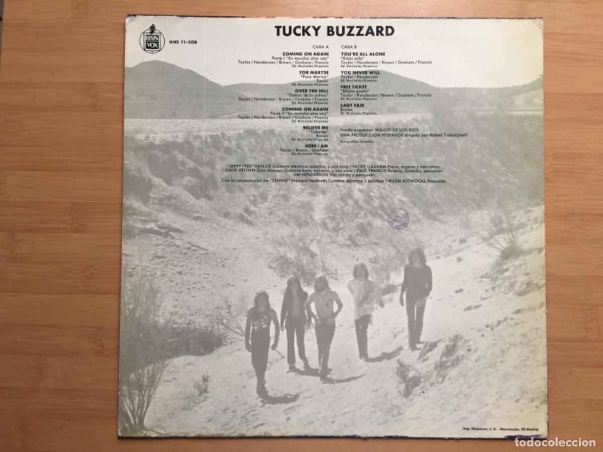 Discos de vinilo: TUCKY BUZZARD. Coming on again. (vinilo lp 1971) - Foto 2