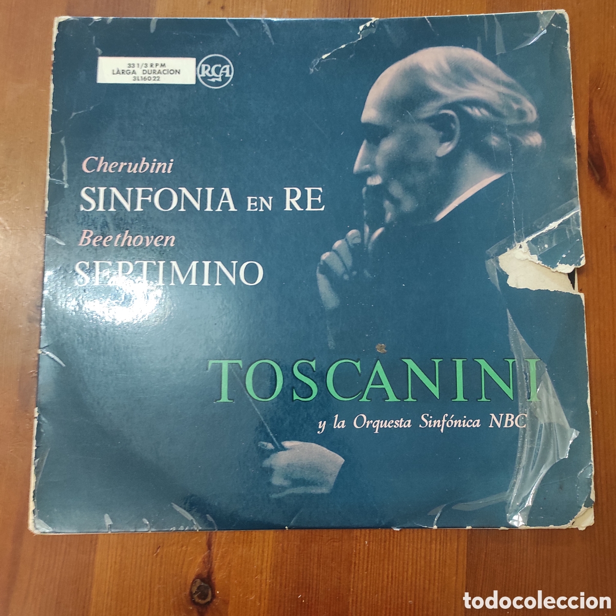 Discos de vinilo: Toscanini y la orquesta Sinf&oacute;nica NBC - Foto 1