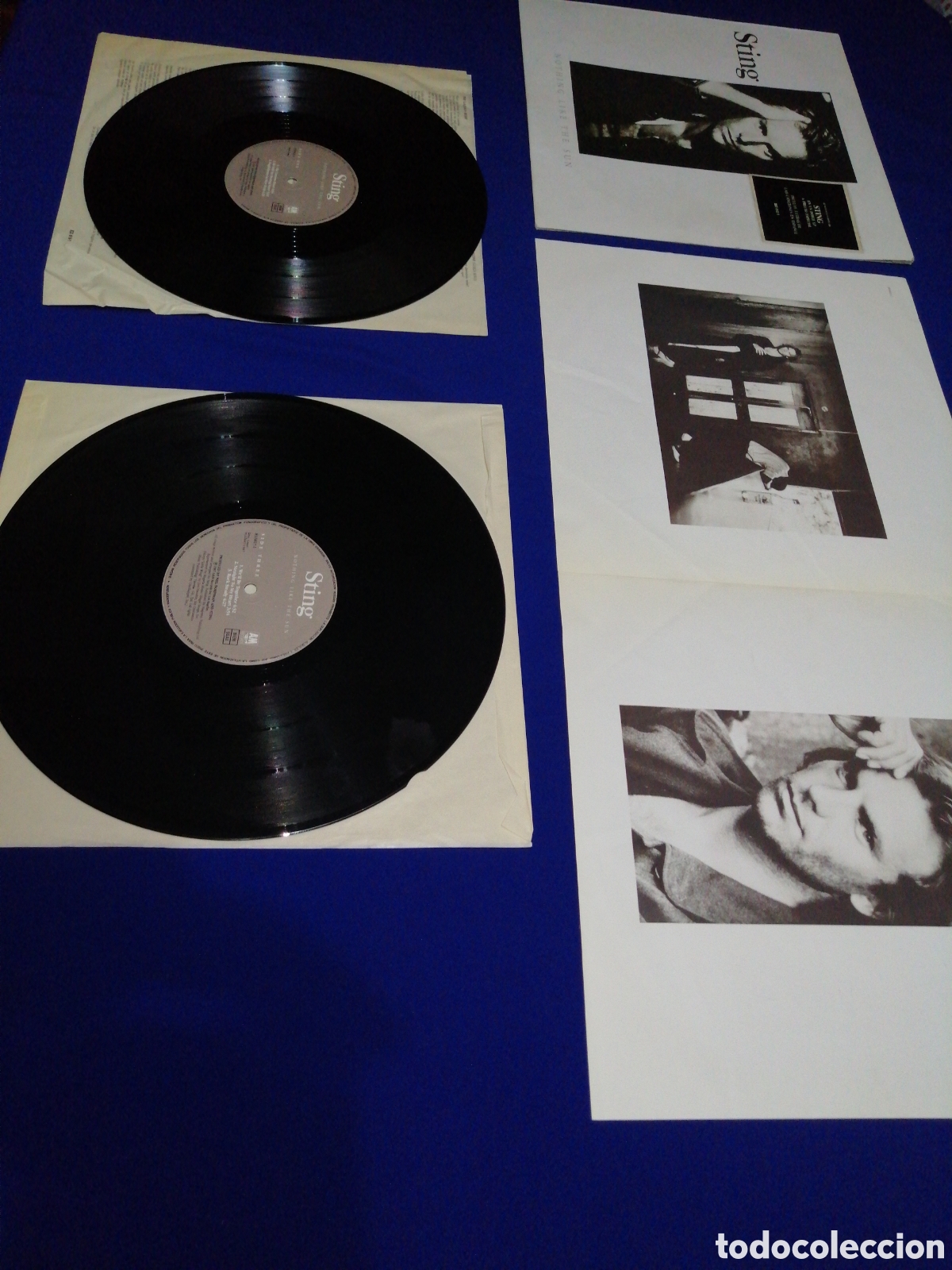 Discos de vinilo: STING... NOTHING LIKE THE SUN - Foto 4