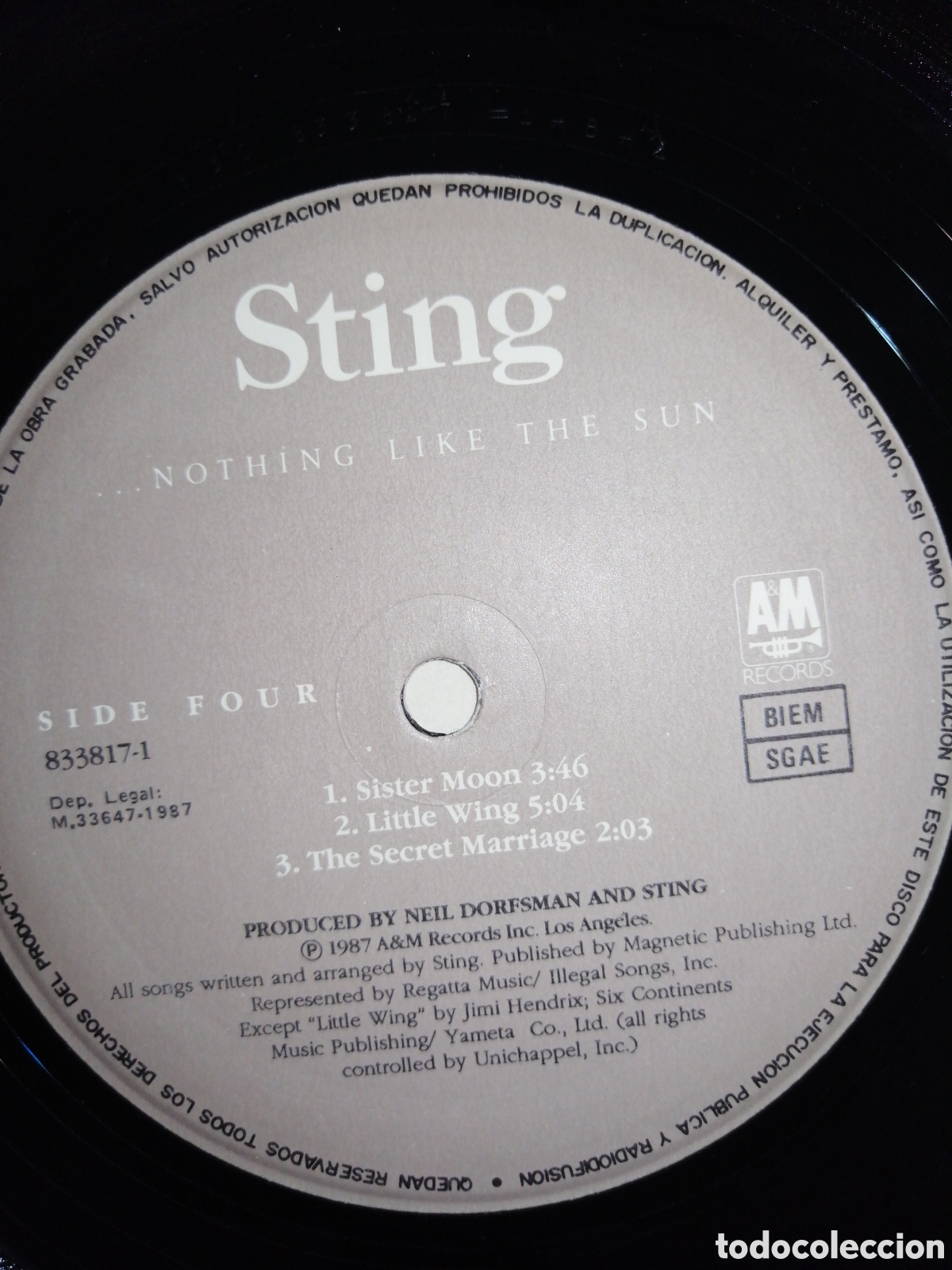 Discos de vinilo: STING... NOTHING LIKE THE SUN - Foto 10