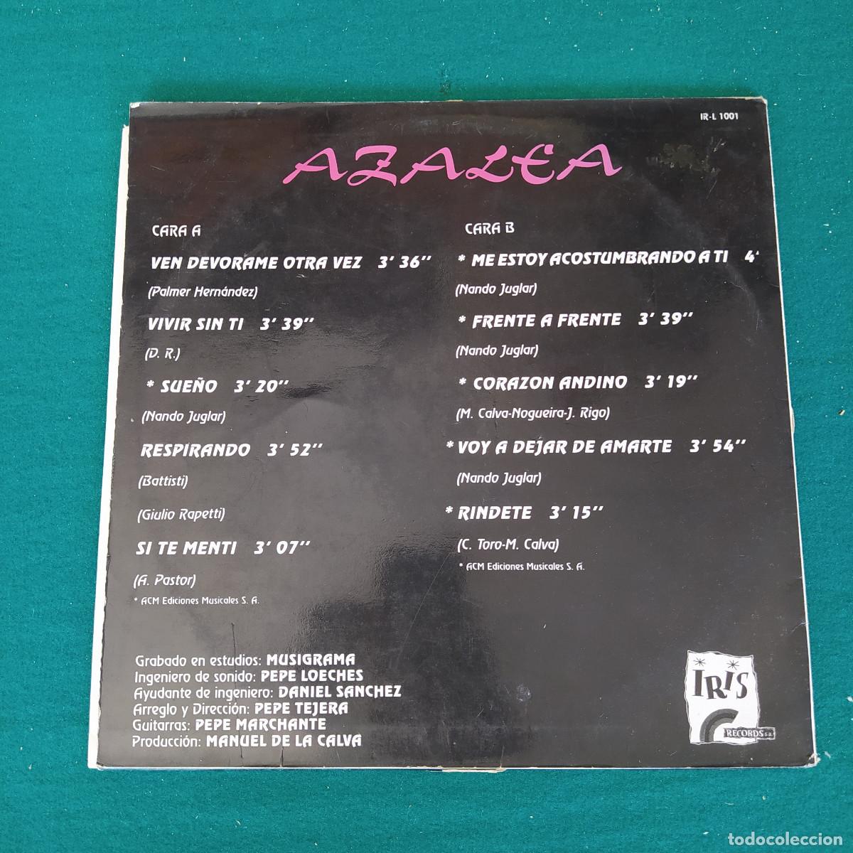 Discos de vinilo: Azalea &ndash; Rindete ...... - Foto 2