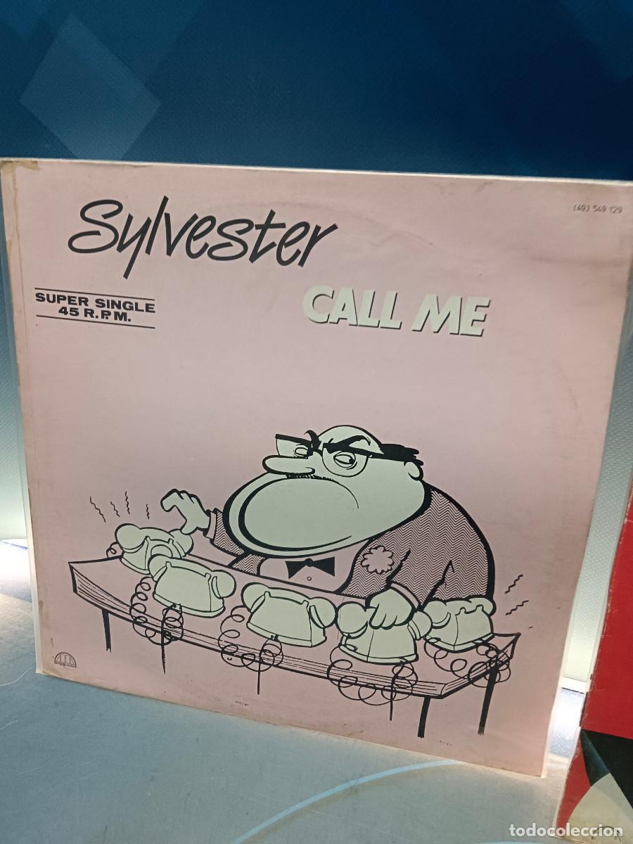 Discos de vinilo: dos eps, maxis, super single, SYLVESTER, call me + too late - Foto 3