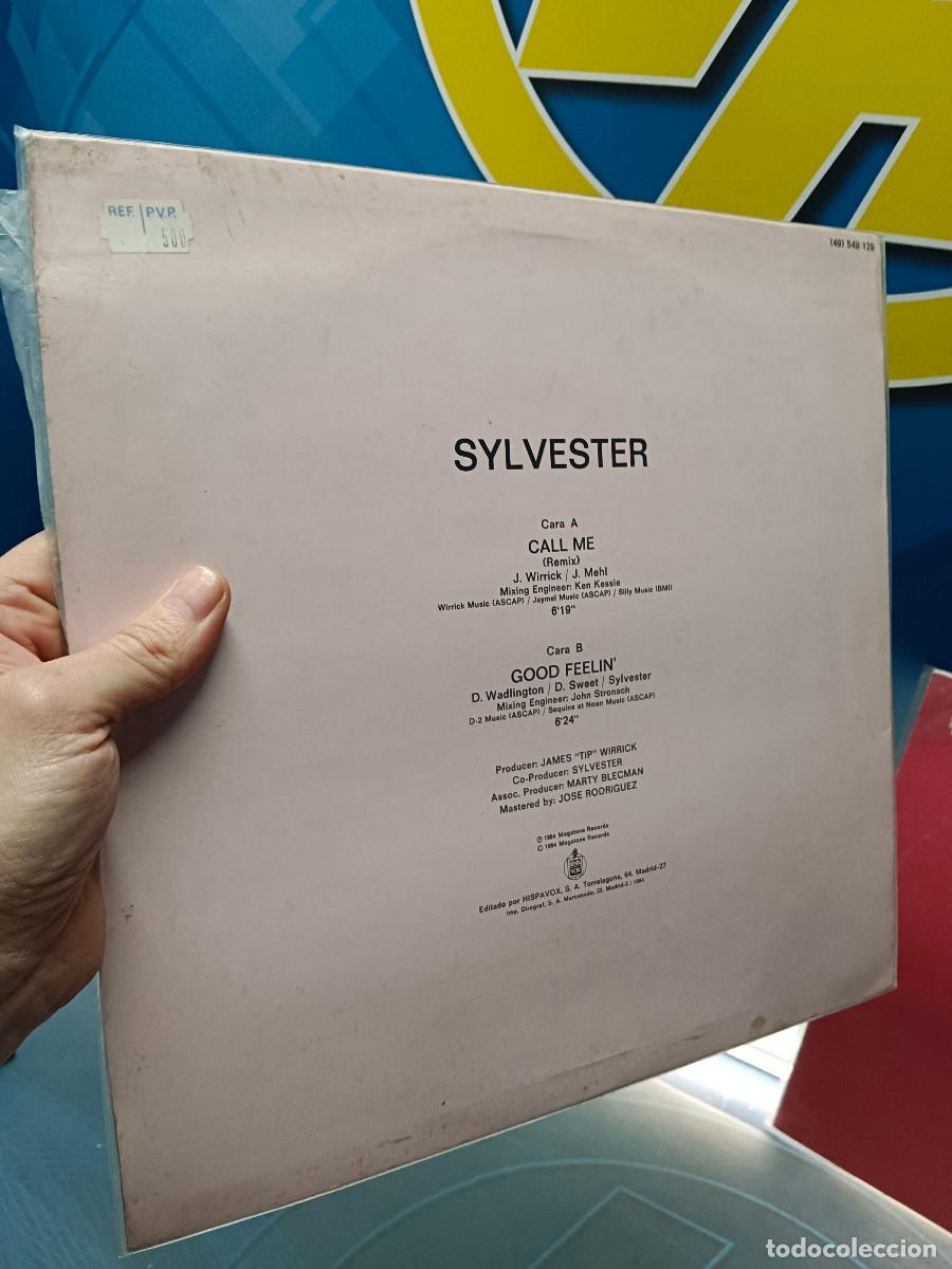 Discos de vinilo: dos eps, maxis, super single, SYLVESTER, call me + too late - Foto 8
