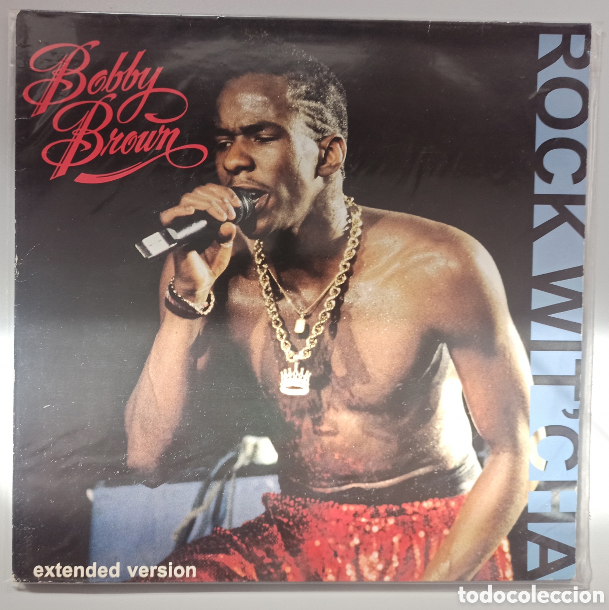 Discos de vinilo: Bobby Brown &rdquo;Rock witcha&rdquo; 12&rdquo; - Foto 1
