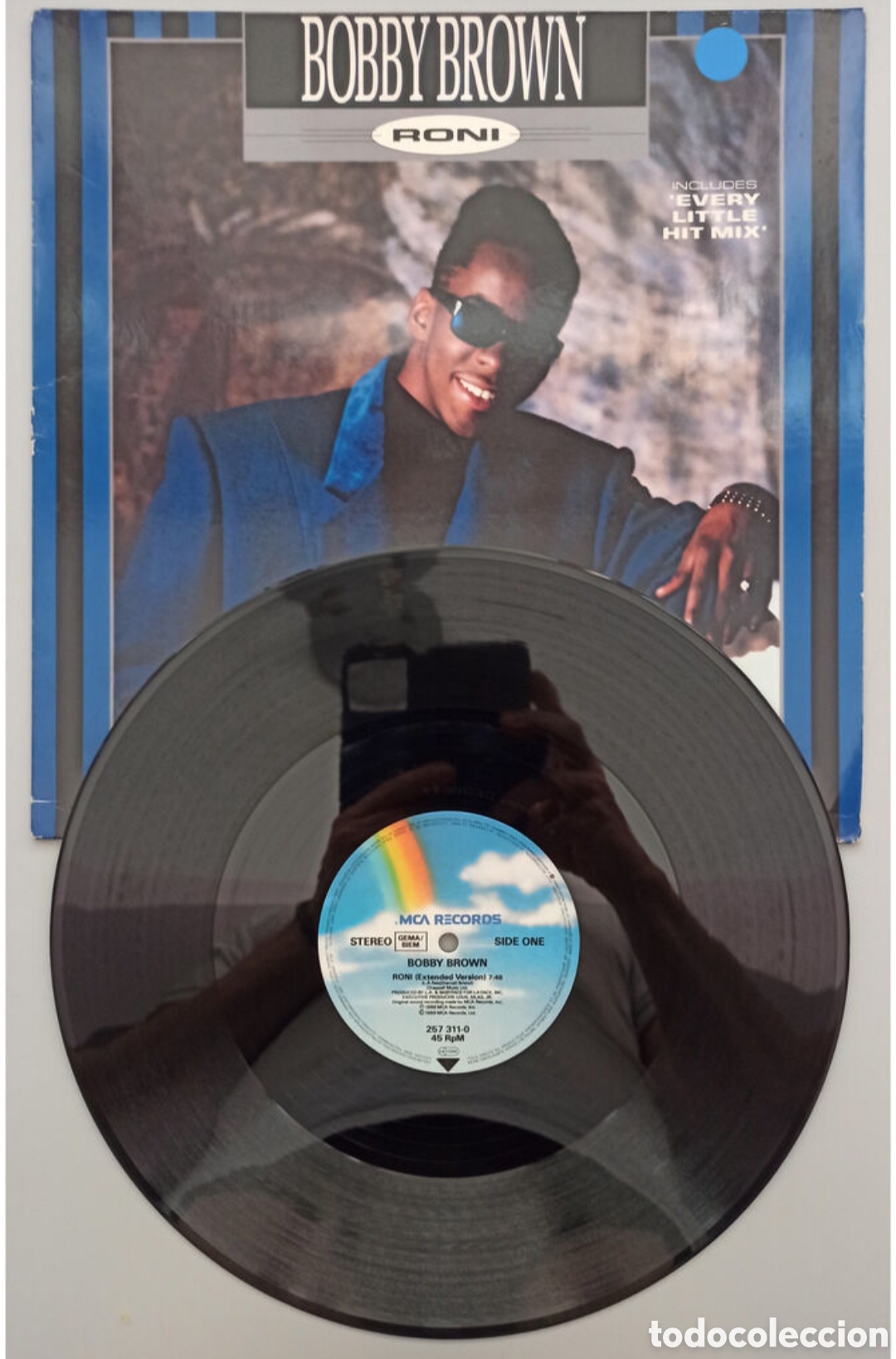 Discos de vinilo: Bobby Brown &rdquo;Roni&rdquo; 12&rdquo; - Foto 3