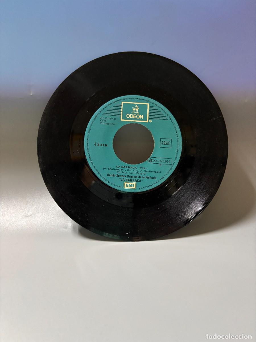 Discos de vinilo: SINGLE - BSO LA BARRACA - SI AL FINAL - ODEON - BARCELONA 1979 - Foto 3