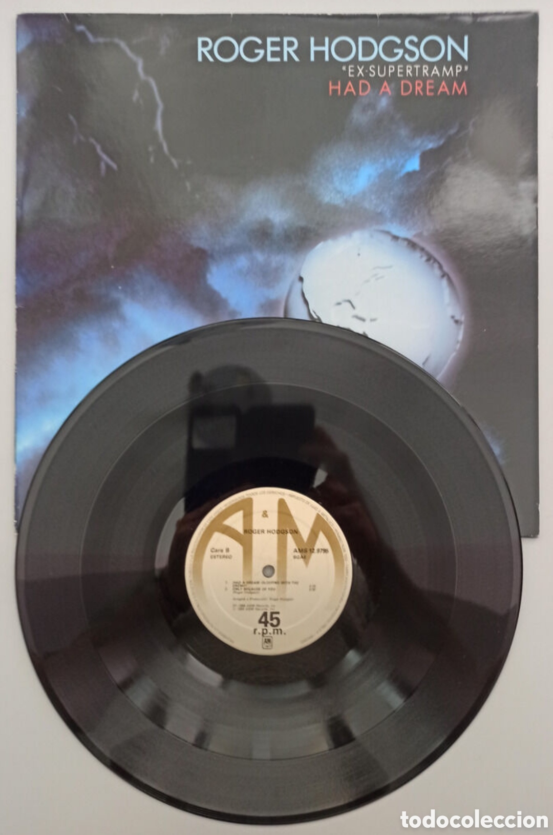 Discos de vinilo: Roger Hodgson &rdquo;Had a Dream&rdquo; 12&rdquo; - Foto 3