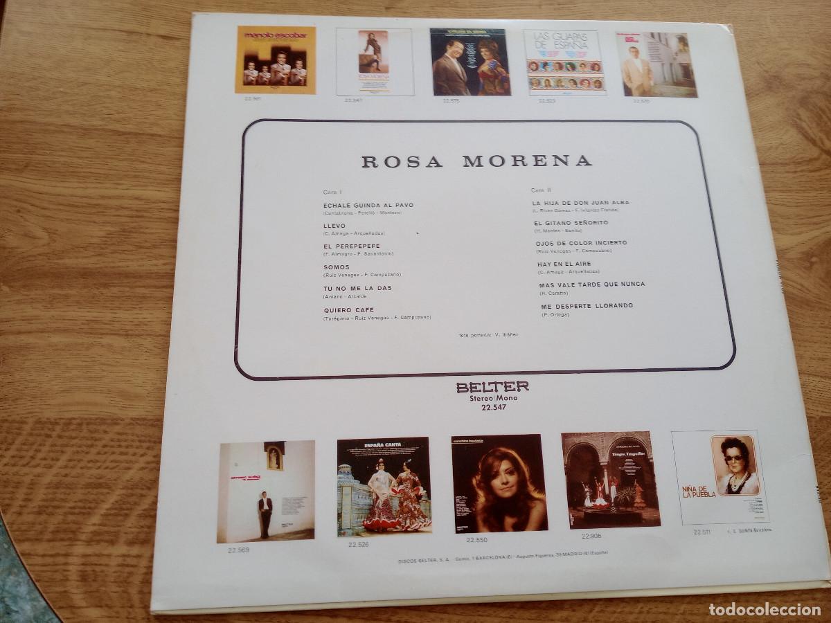 Discos de vinilo: ROSA MORENA - Foto 2