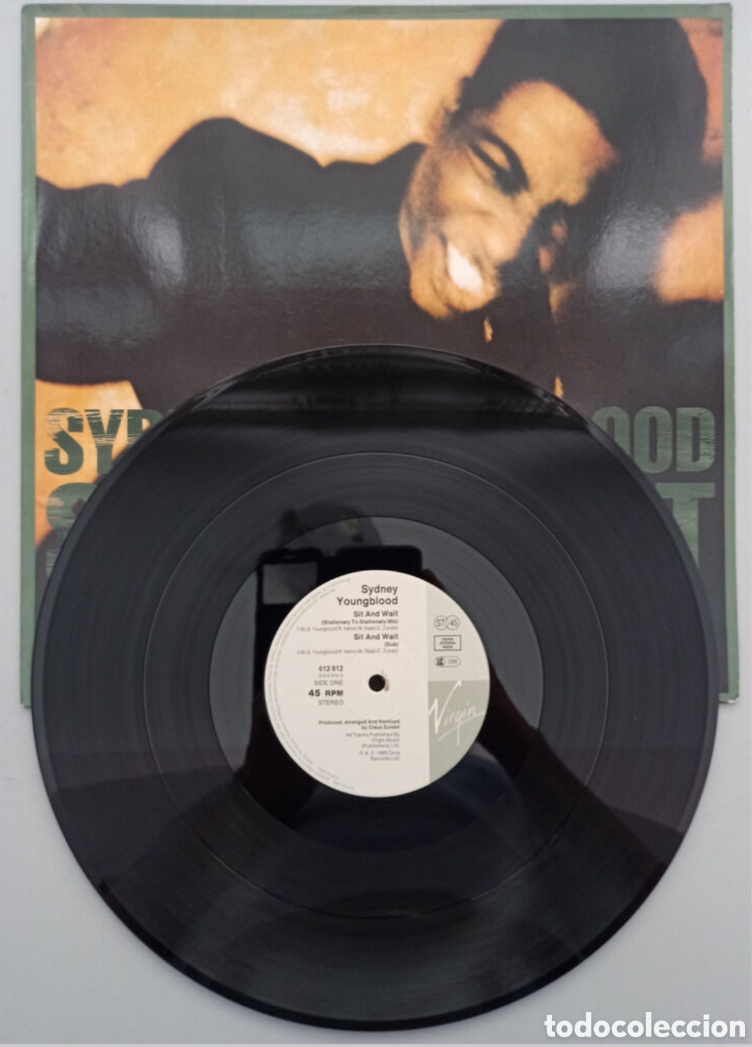 Discos de vinilo: Sydney Youngblood &rdquo;Sit and wait&rdquo; 12&rdquo; - Foto 3