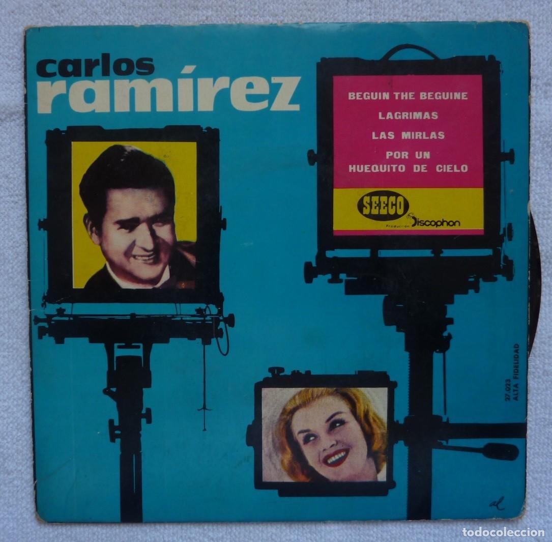 Discos de vinilo: CARLOS RAMIREZ // BEGIN THE BEGUINE+3 // 1961 // EP - Foto 1