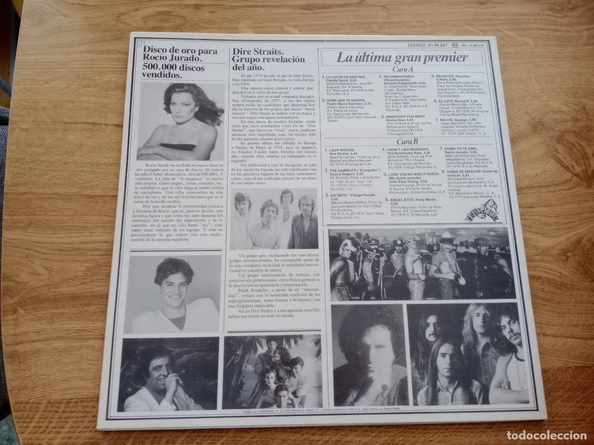 Discos de vinilo: LA ULTIMA GRAN PREMIER - Foto 1