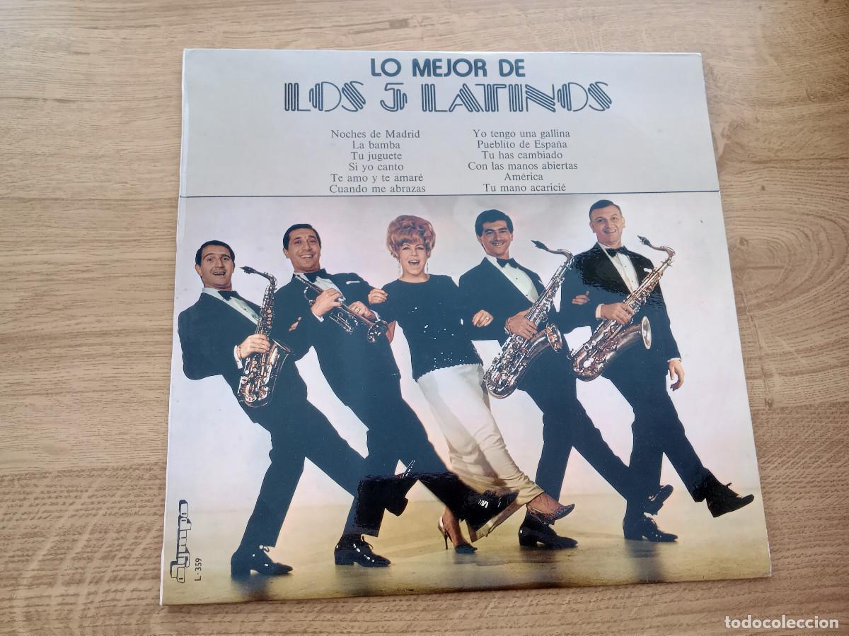Discos de vinilo: LO MEJOR DE LOS 5 LATINOS - Foto 1