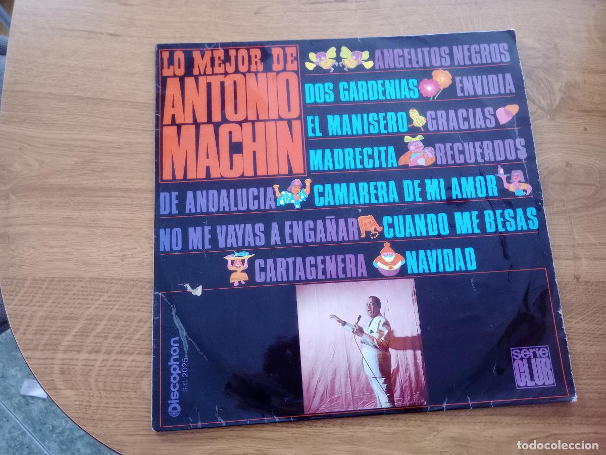 Discos de vinilo: LO MEJOR DE ANTONIO MACHIN - Foto 1