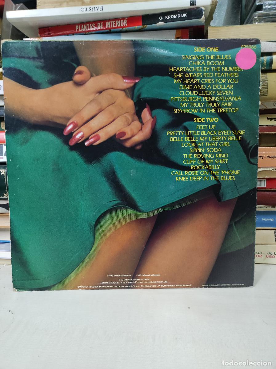 Discos de vinilo: Guy Mitchell &ndash; 20 Golden Greats - Foto 2