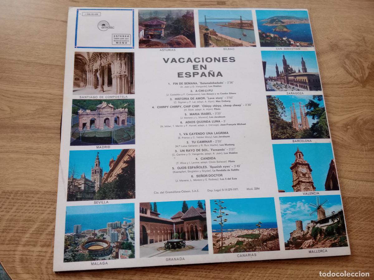 Discos de vinilo: VACACIONES EN ESPA&Ntilde;A - Foto 2