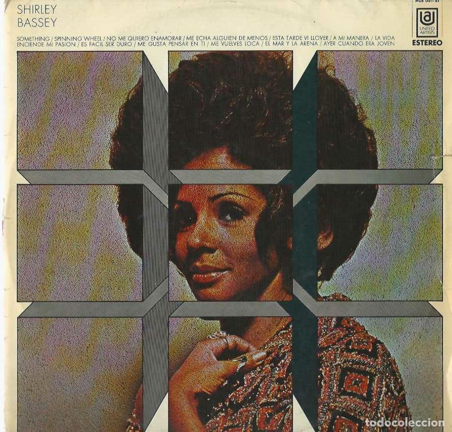 Discos de vinilo: SHIRLEY BASSEY LP SAMES ORIGINAL ESPA&Ntilde;OL - Foto 1