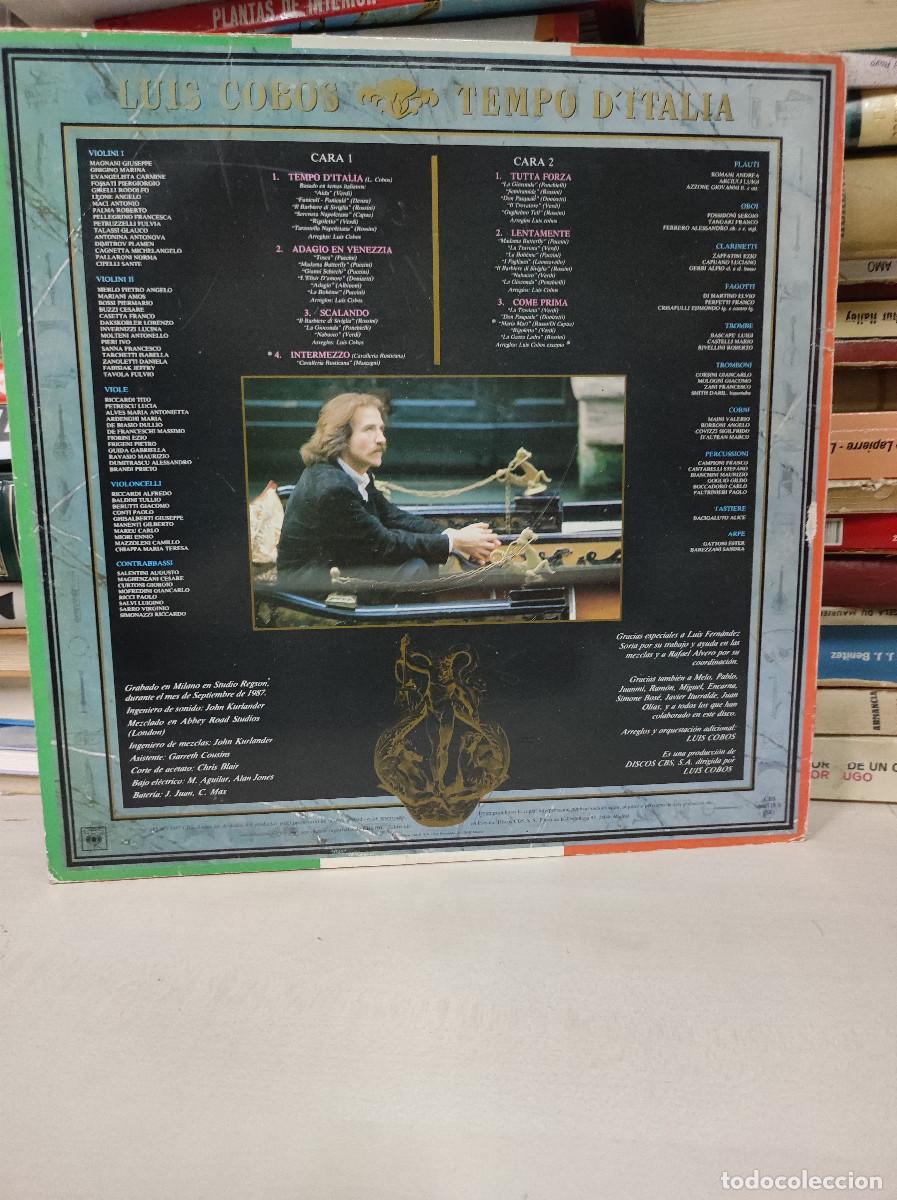Discos de vinilo: Luis Cobos &ndash; Tempo DItalia - Foto 2