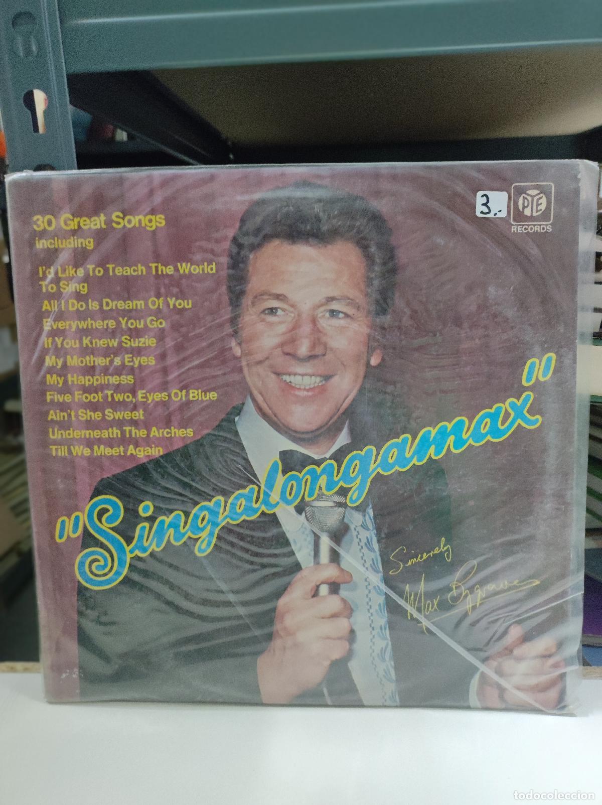 Discos de vinilo: Max Bygraves &ndash; Singalongamax - Foto 1