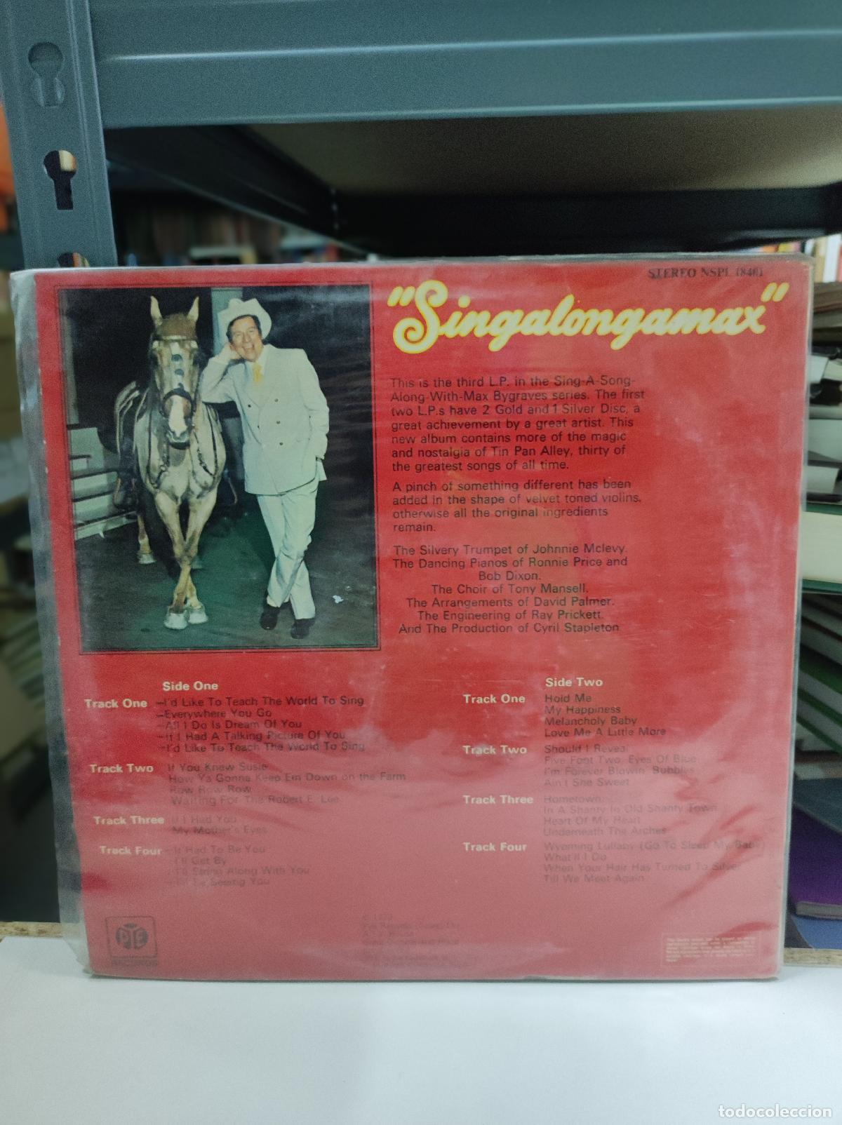 Discos de vinilo: Max Bygraves &ndash; Singalongamax - Foto 2