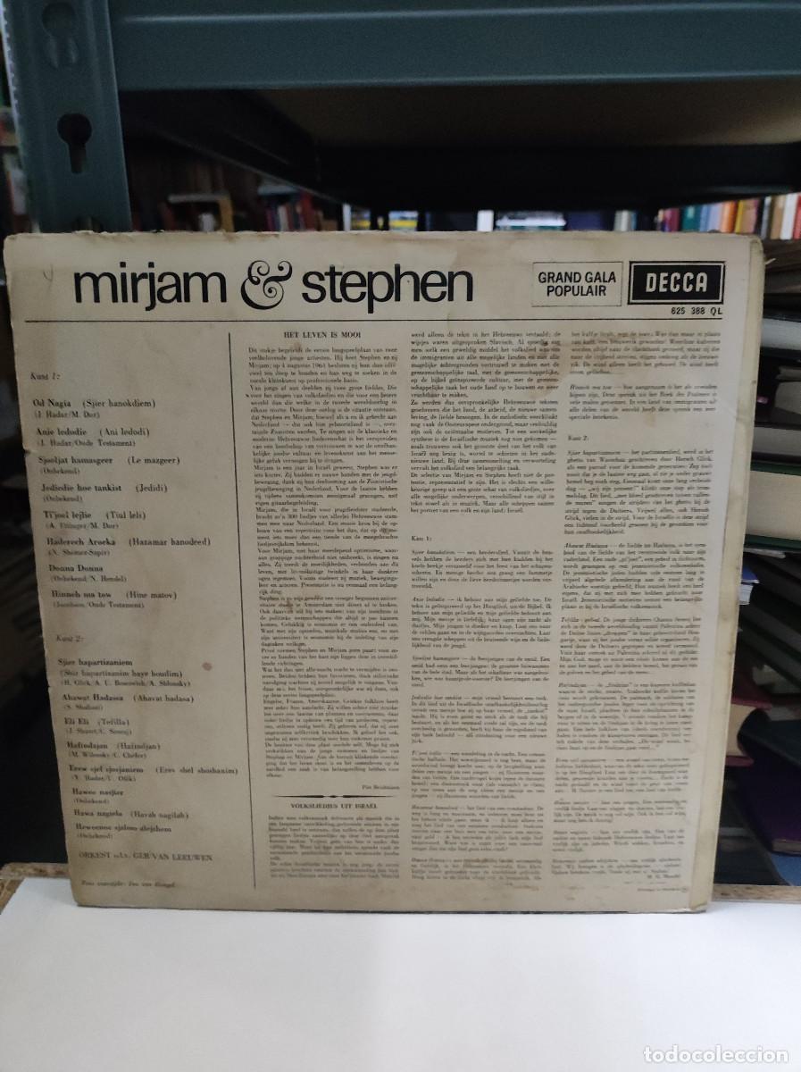 Discos de vinilo: Mirjam & Stephen &ndash; Mirjam & Stephen - Foto 2