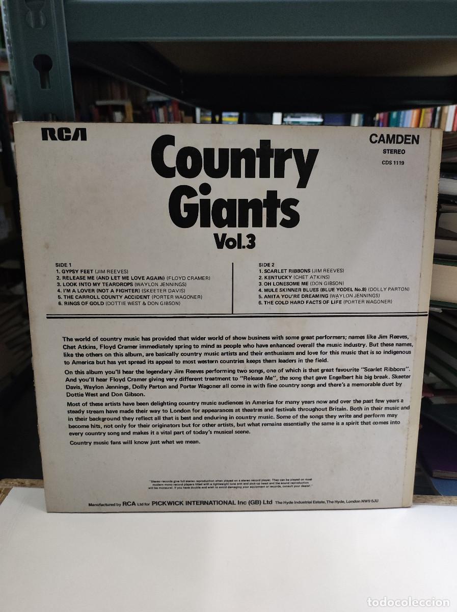 Discos de vinilo: Country Giants Vol. 3 - Foto 2