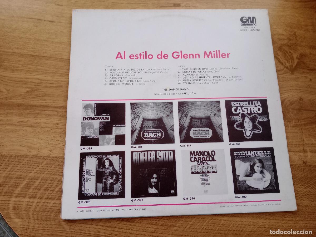 Discos de vinilo: AL ESTILO DE GLENN MILLER - Foto 2