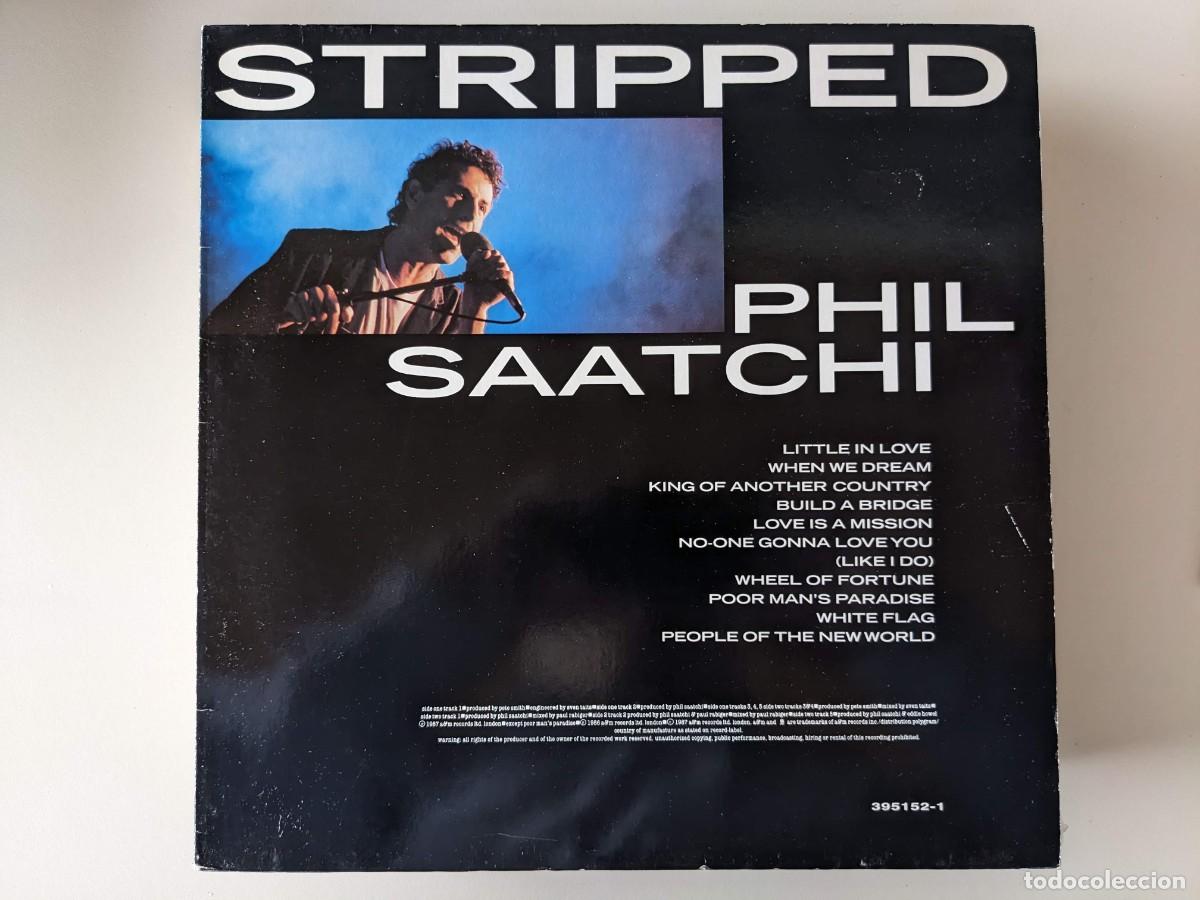 Discos de vinilo: l218 STRIPPED - PHIL SAATCHI - A&Ntilde;O 1987 - LP VINILO - Foto 1