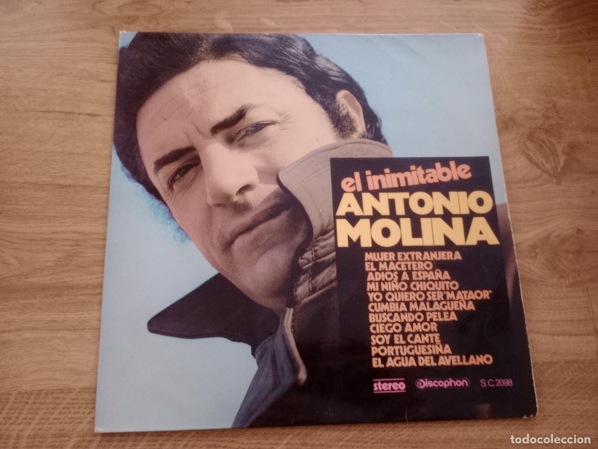 Discos de vinilo: EL INIMITABLE ANTONIO MOLINA - Foto 1