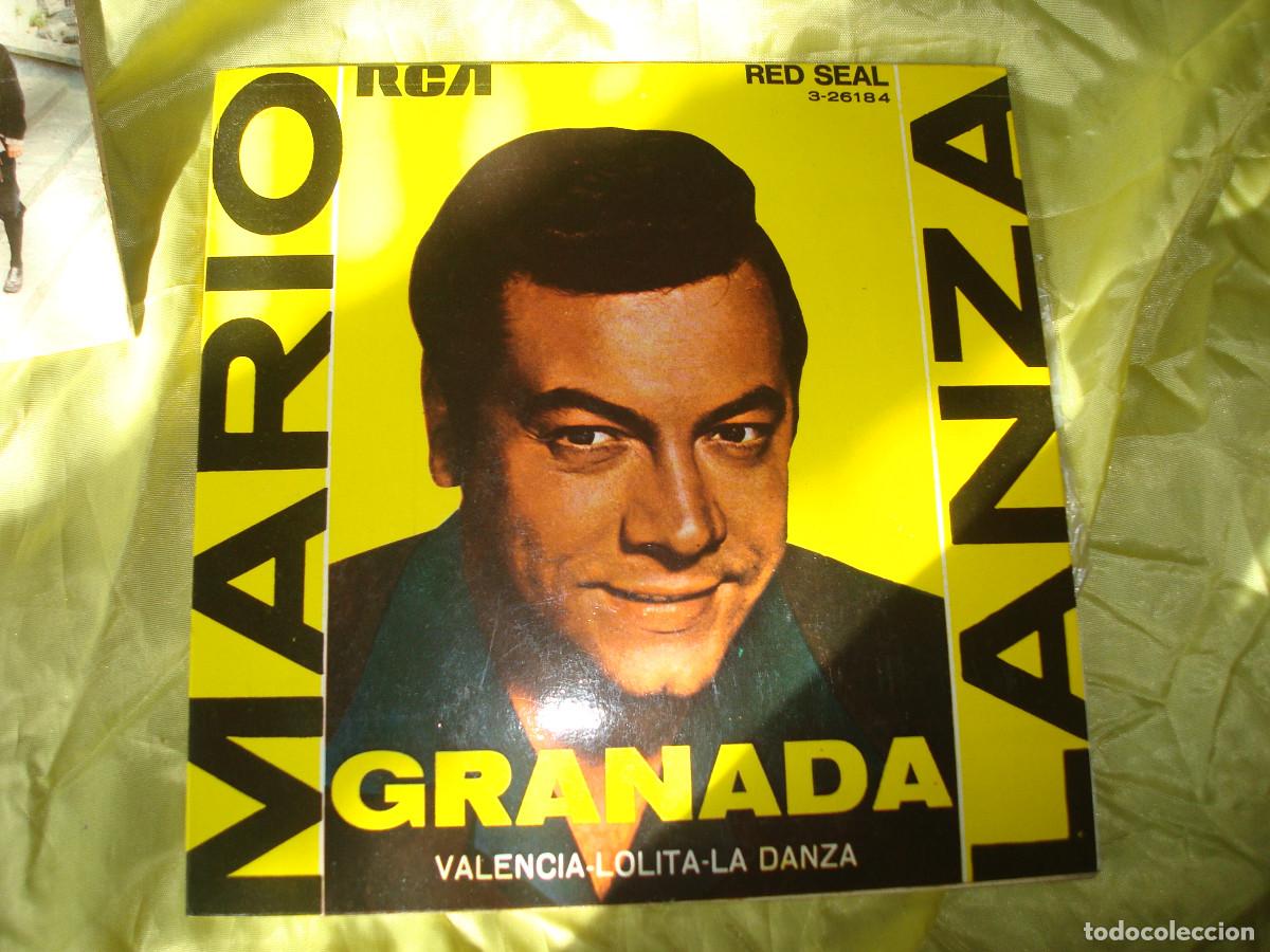 Discos de vinilo: MARIO LANZA. GRANADA + 3. EP. RCA, 1962. IMPECABLE - Foto 1