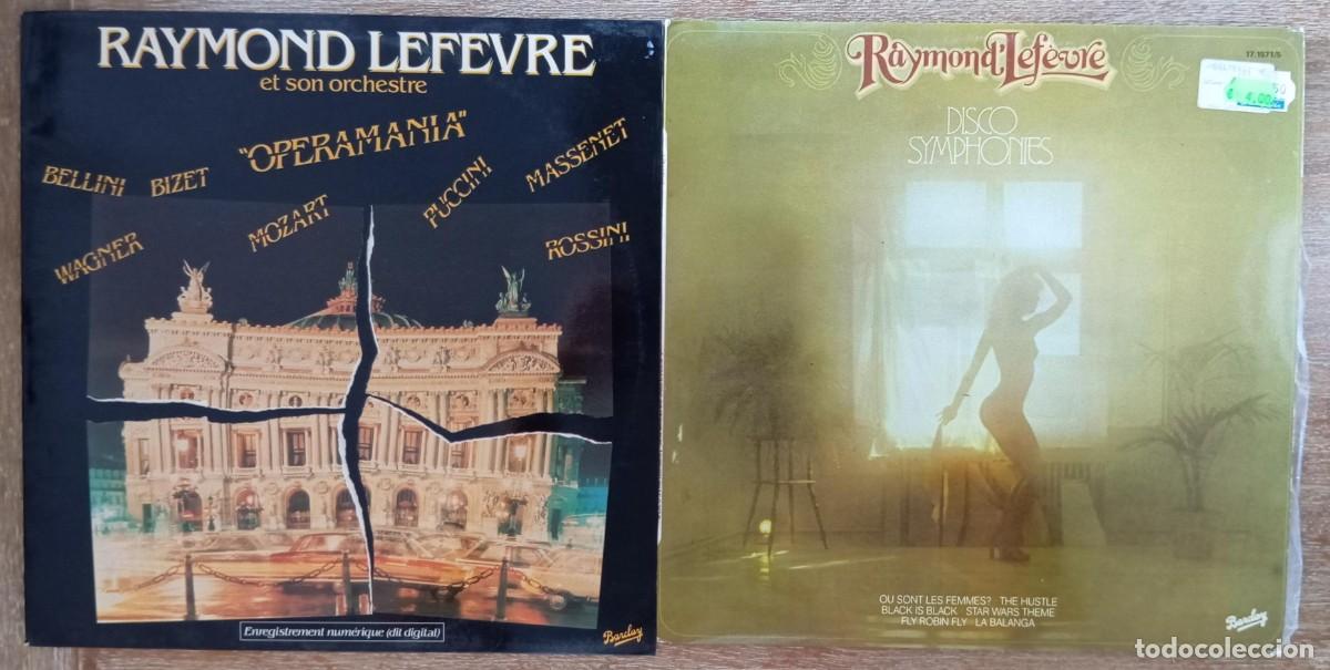 Discos de vinilo: LOTE VINILOS RAYMOND LEFEVRE - Foto 1