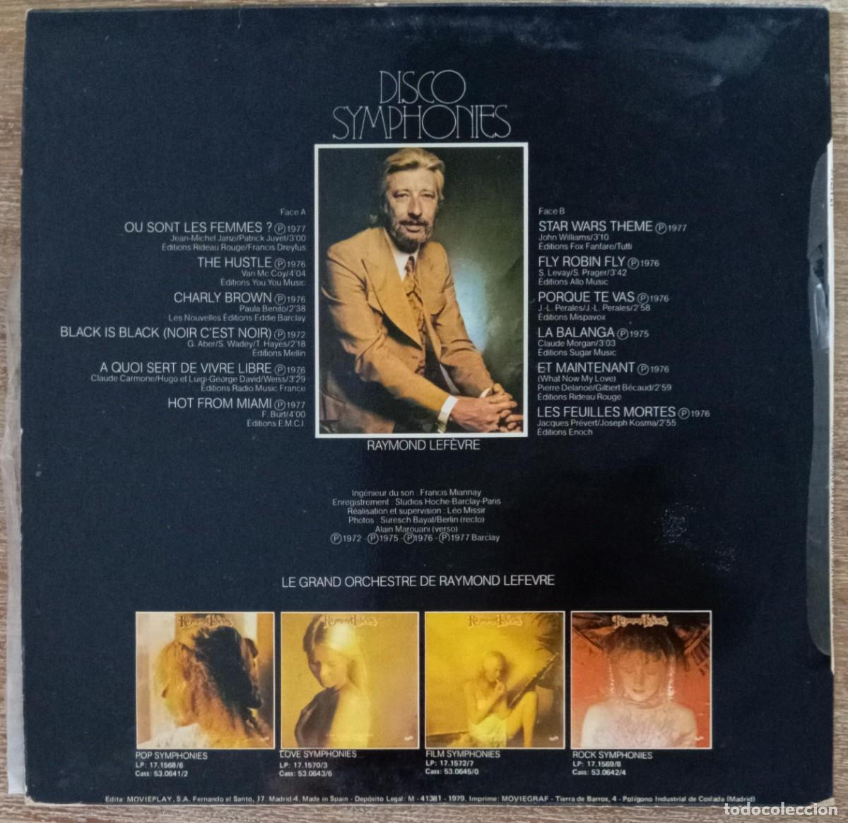 Discos de vinilo: LOTE VINILOS RAYMOND LEFEVRE - Foto 5