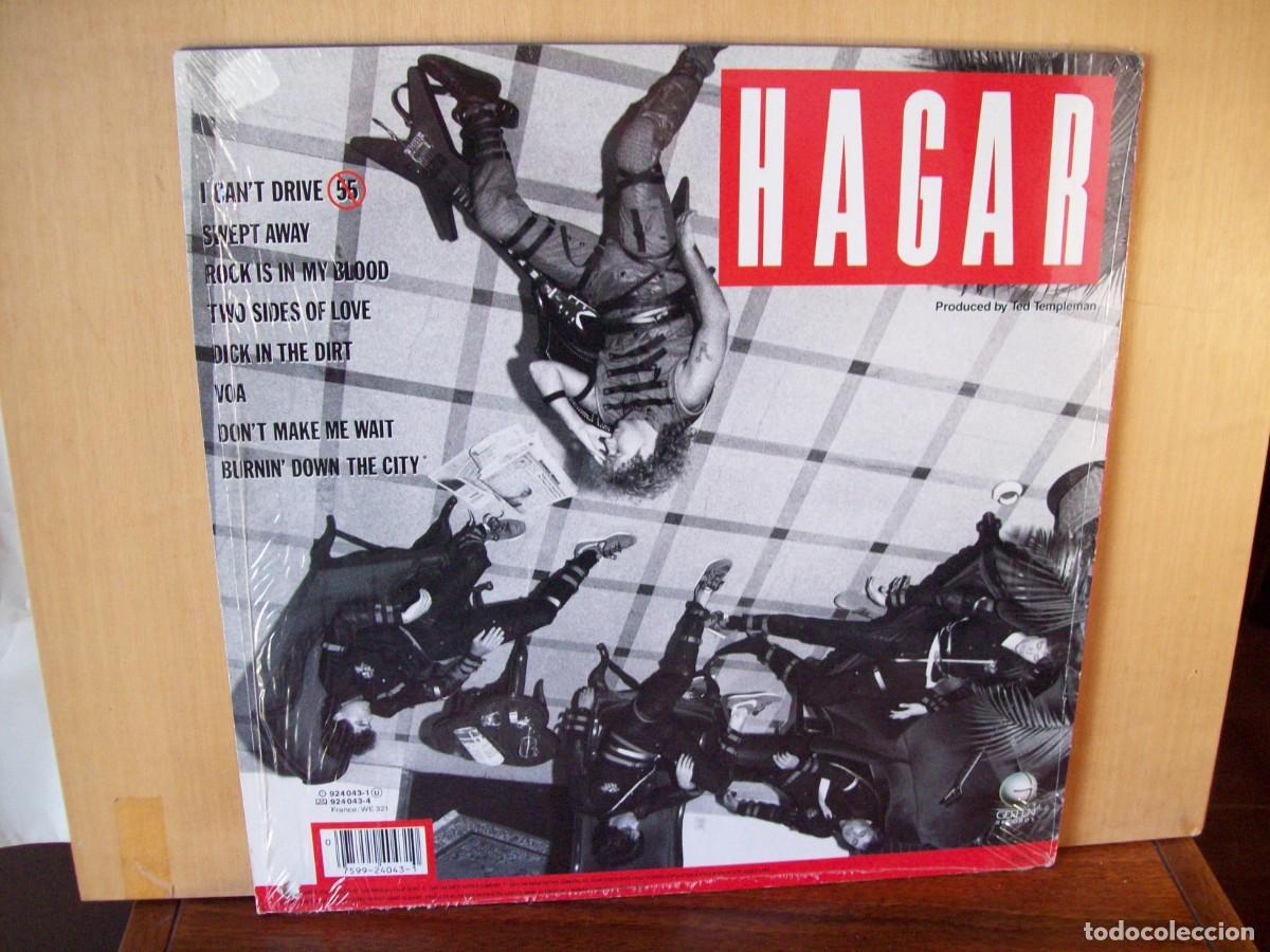 Discos de vinilo: SAMMY HAGAR - VOA - LP FABRICADO EN FRANCIA - Foto 2
