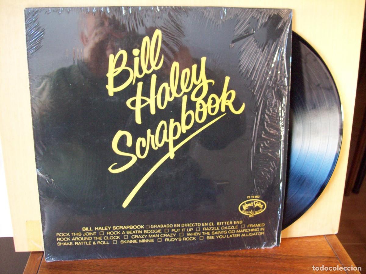 Discos de vinilo: BILL HALEY - SCRAPBOOK - LP GRABADO EN DIRECTO EN EL BITTER END - Foto 1