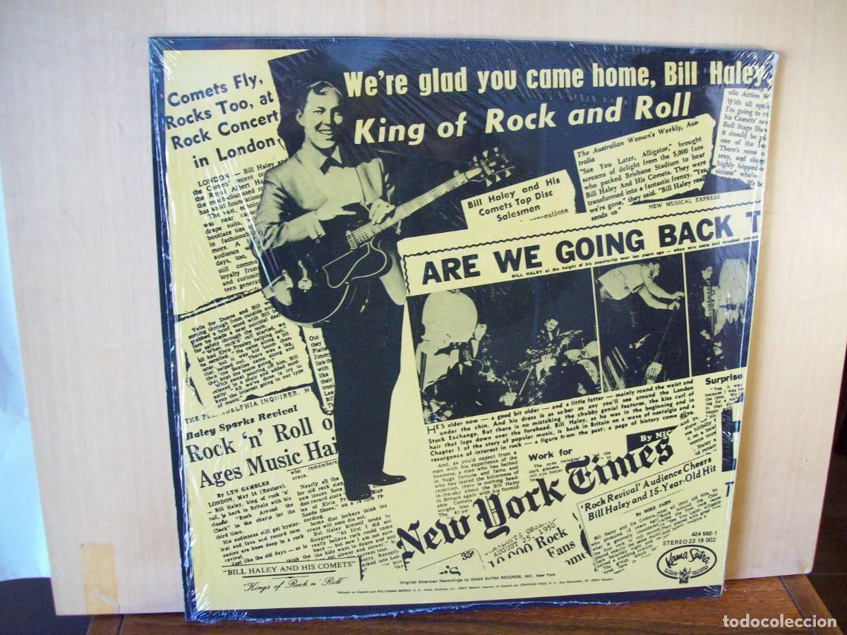 Discos de vinilo: BILL HALEY - SCRAPBOOK - LP GRABADO EN DIRECTO EN EL BITTER END - Foto 2