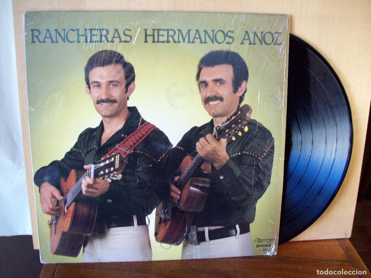 Discos de vinilo: HERMANOS ANOZ - RANCHERAS - LP 1982 - Foto 1