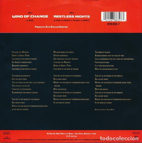 Discos de vinilo: Scorpions &ndash; Wind Of Change - Foto 2