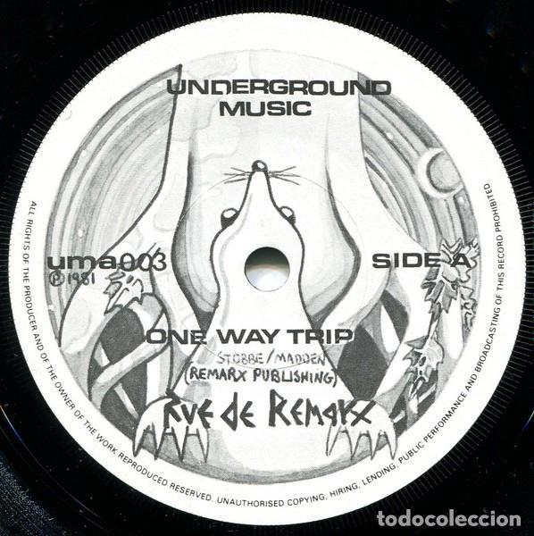 Discos de vinilo: Rue De Remarx &ndash; One Way Trip - Foto 3