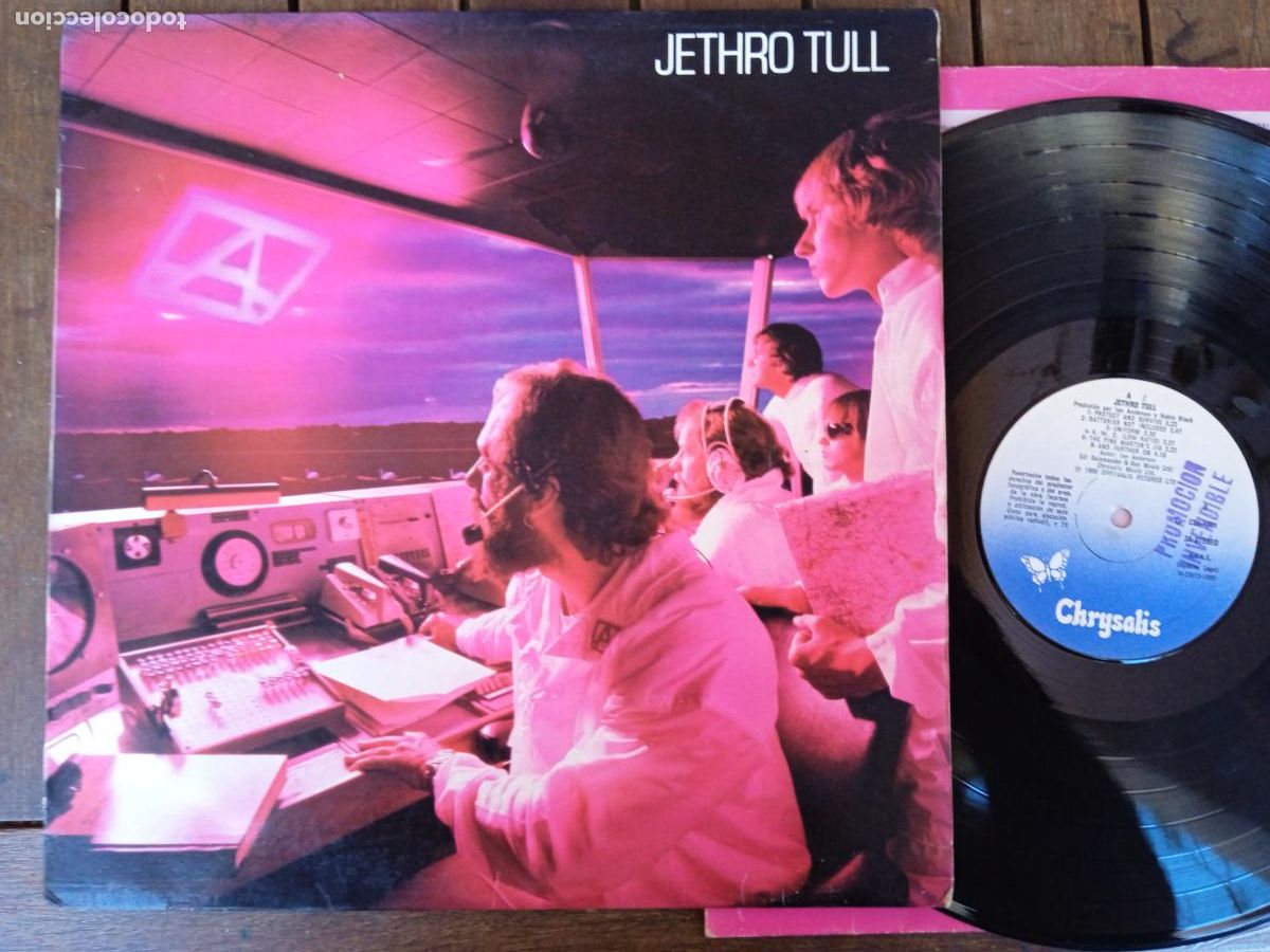 Discos de vinilo: JETHRO TULL. LP. CROSSFIRE. MADE IN SPAIN. 1980. - Foto 1