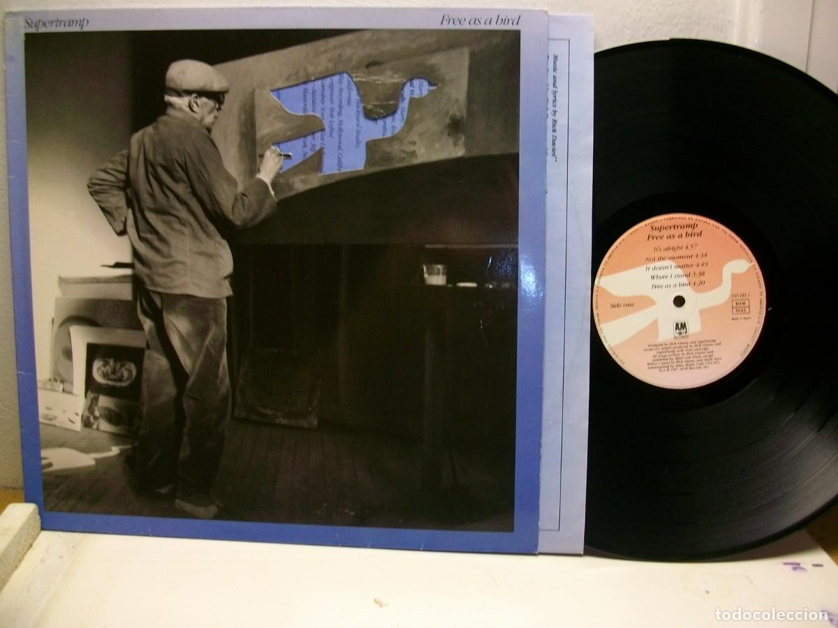 Discos de vinilo: Supertramp Free as a bird (1987) LP - Foto 1