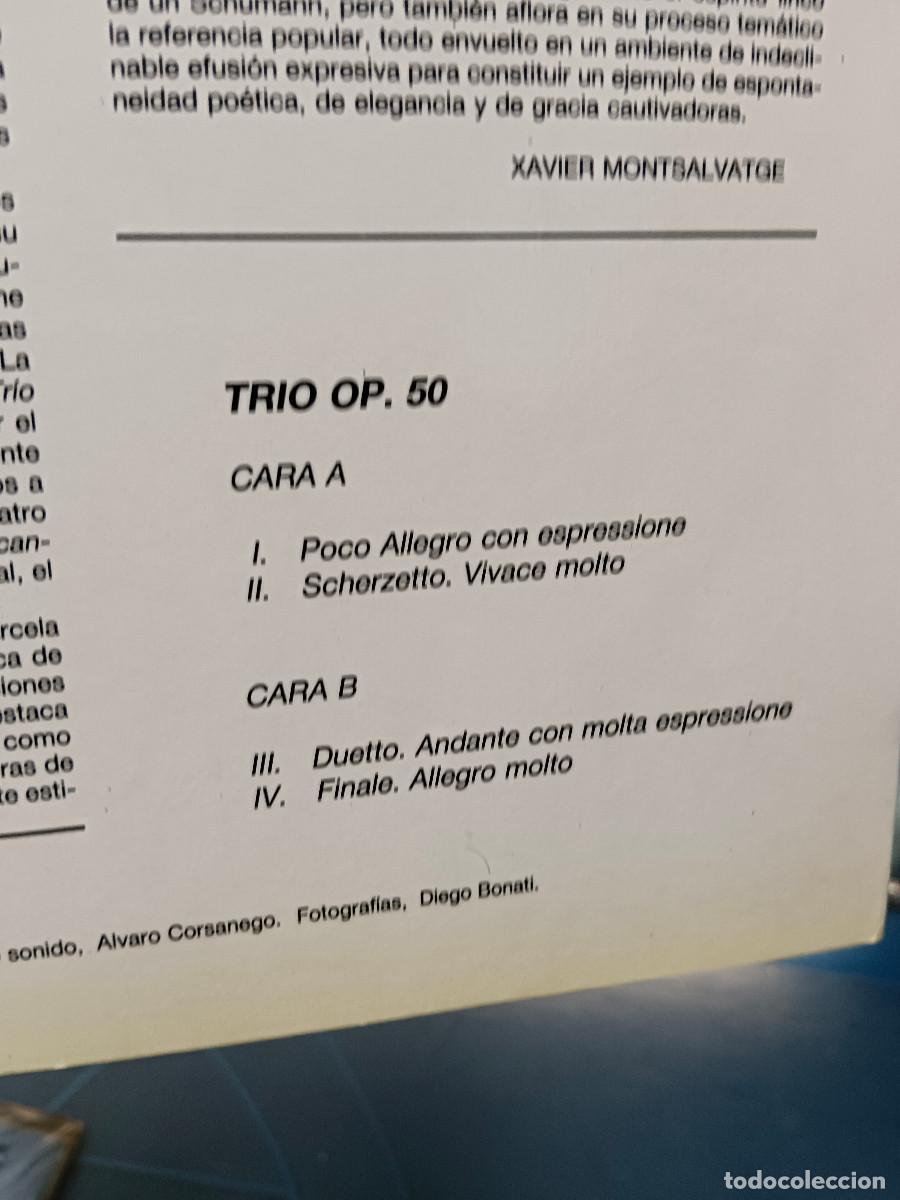 Discos de vinilo: DISCO LP, VINILO, E. Granados &ndash; Tr&iacute;o Mompou - Foto 2