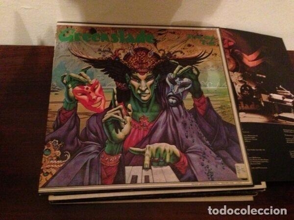 Discos de vinilo: GREENSLADE - TIME AND TIDE LP WARNER 1975 + INSERT - PROG ROCK PROGRESIVO - Foto 1