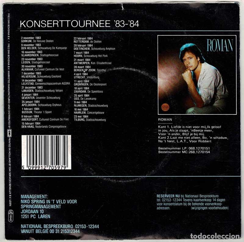 Discos de vinilo: Rob De Nijs - Bo / Voor Robert. Single - Foto 2
