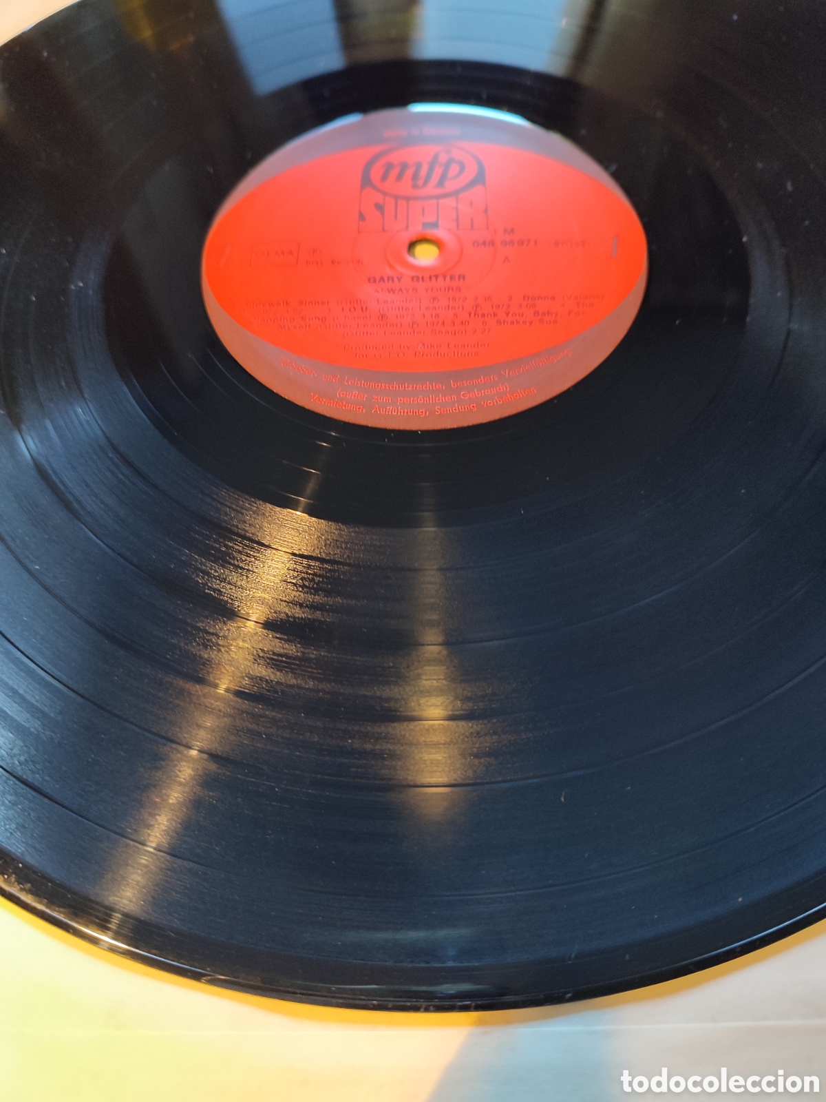 Discos de vinilo: Gary Glitter - Always yours - Foto 3