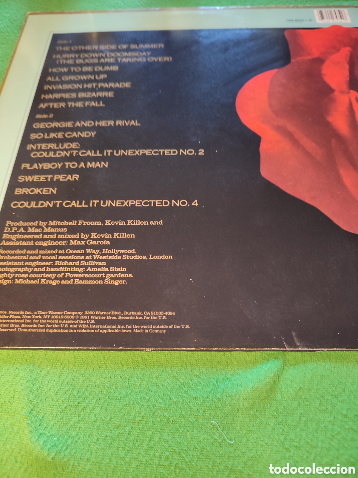 Discos de vinilo: Elvis Costello - Mighty like a rose - Foto 2