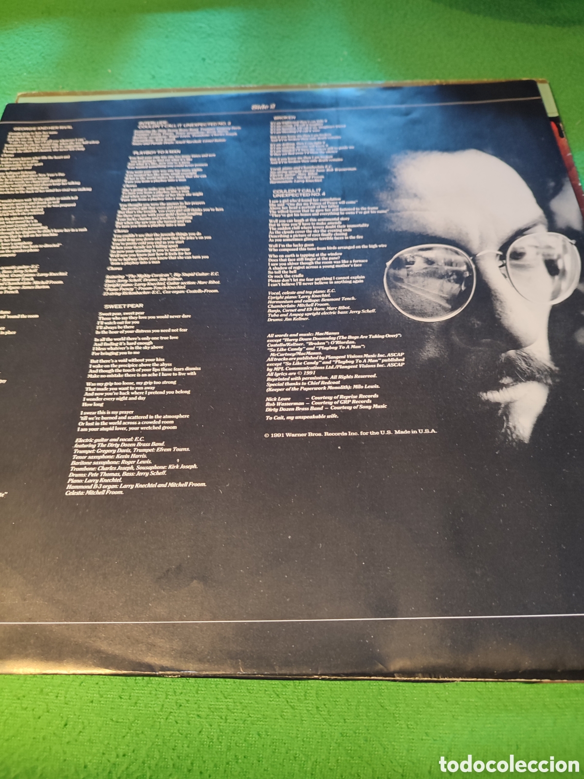 Discos de vinilo: Elvis Costello - Mighty like a rose - Foto 3