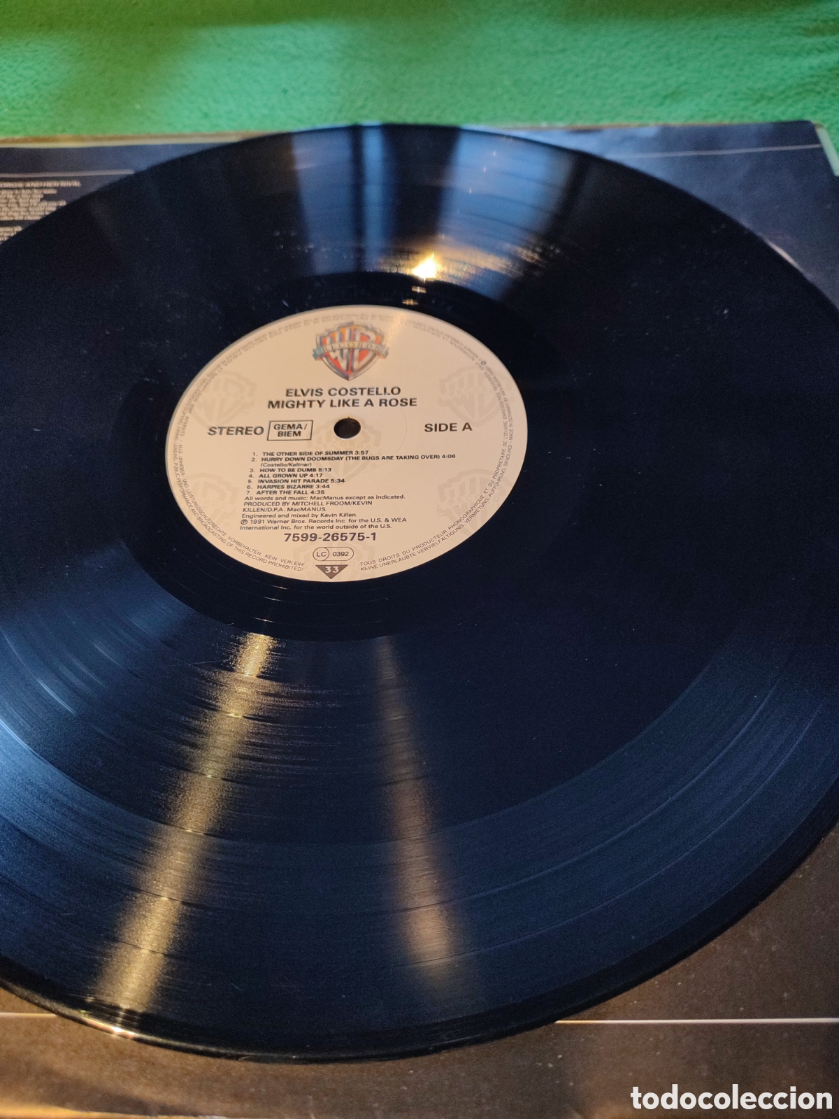 Discos de vinilo: Elvis Costello - Mighty like a rose - Foto 4