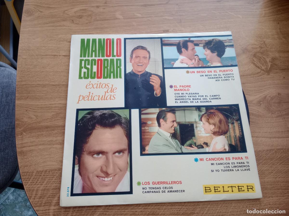 Discos de vinilo: MANOLO ESCOBAR / EXITOS DE PELICULAS - Foto 1