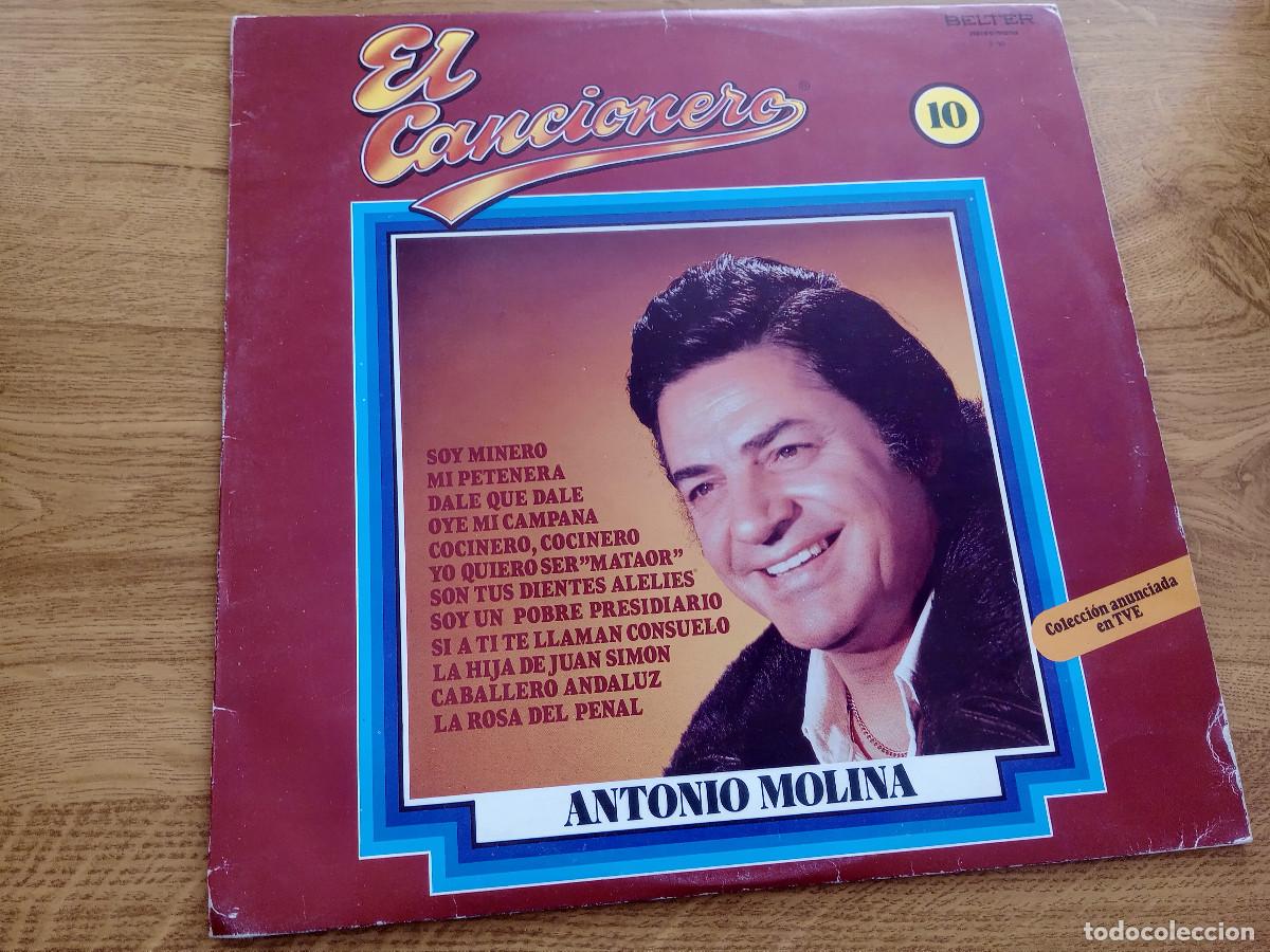 Discos de vinilo: ANTONIO MOLINA / EL CANCIONERO N&ordm; 10 - Foto 1